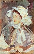 John Singer Sargent Lady in a Bonnet oil painting picture wholesale